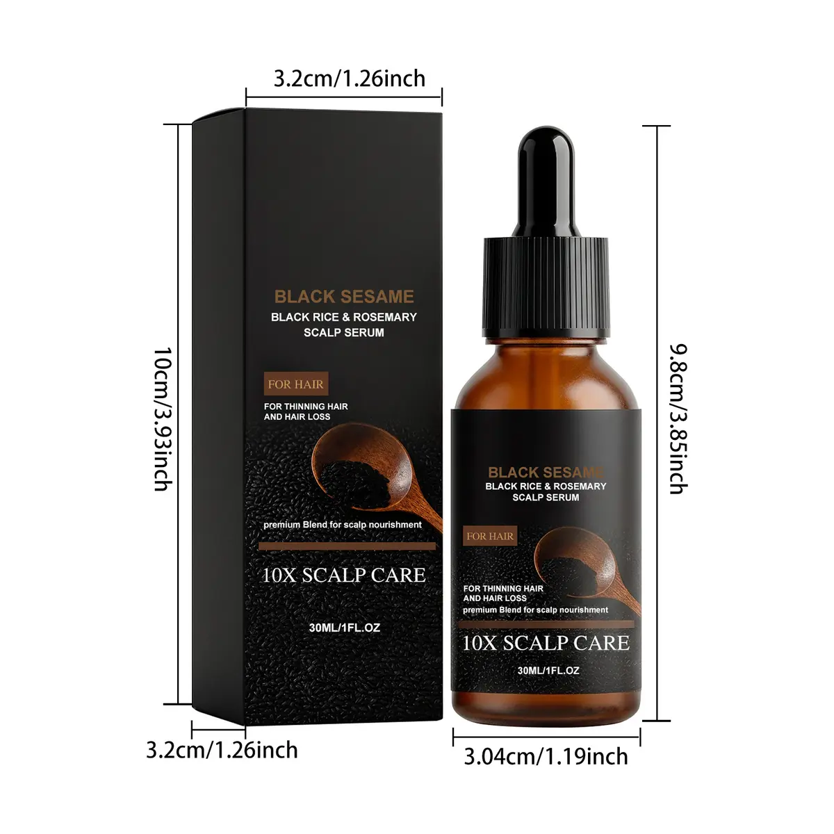 Black Sesame Scalp Serum detail 2