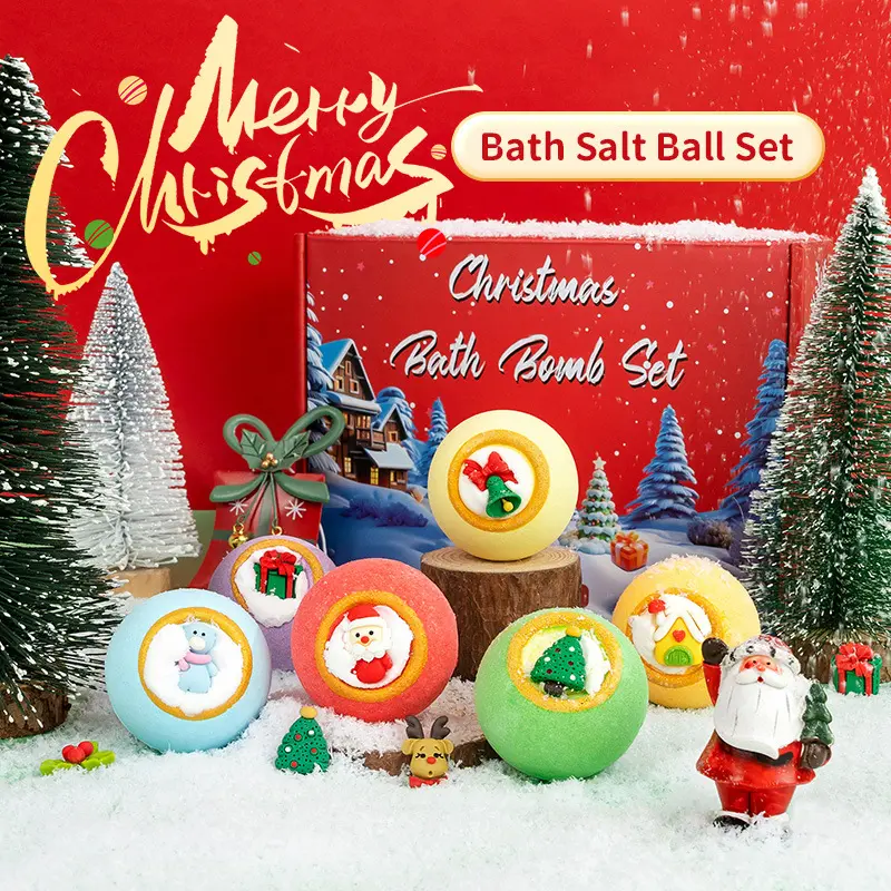 Christmas Toy Bath Bomb Gift Set – 12 Pieces