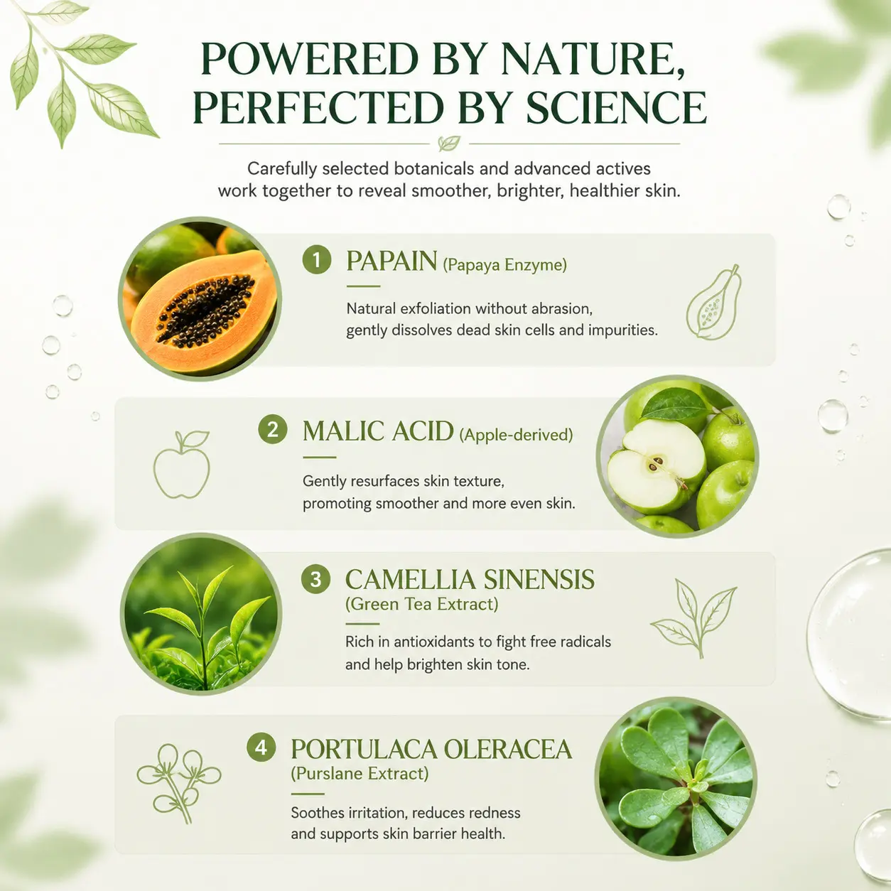 Green Tea Triple-Enzyme Exfoliating Gel detail 2