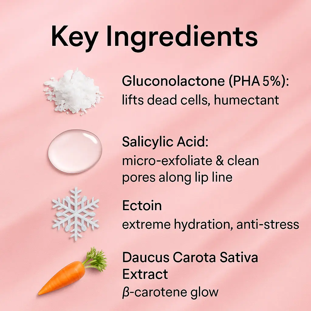 PHA 5% Exfoliating Lip Serum detail 2