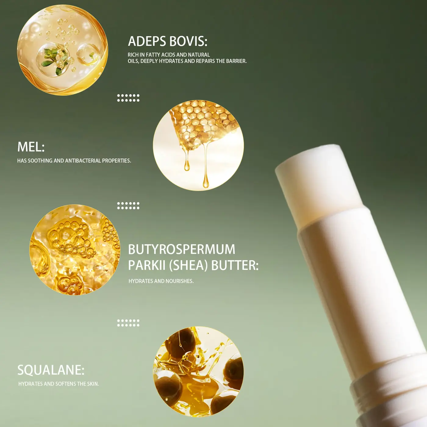 Tallow Lip Balm detail 2