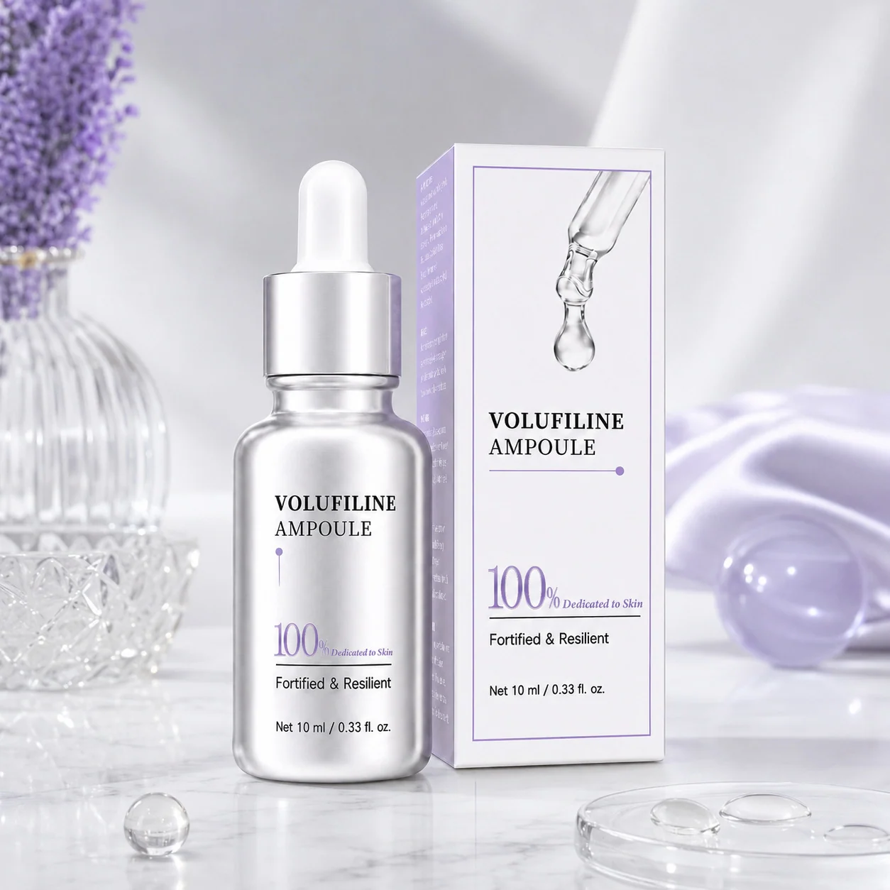Volufiline Facial Ampoule — Product presentation