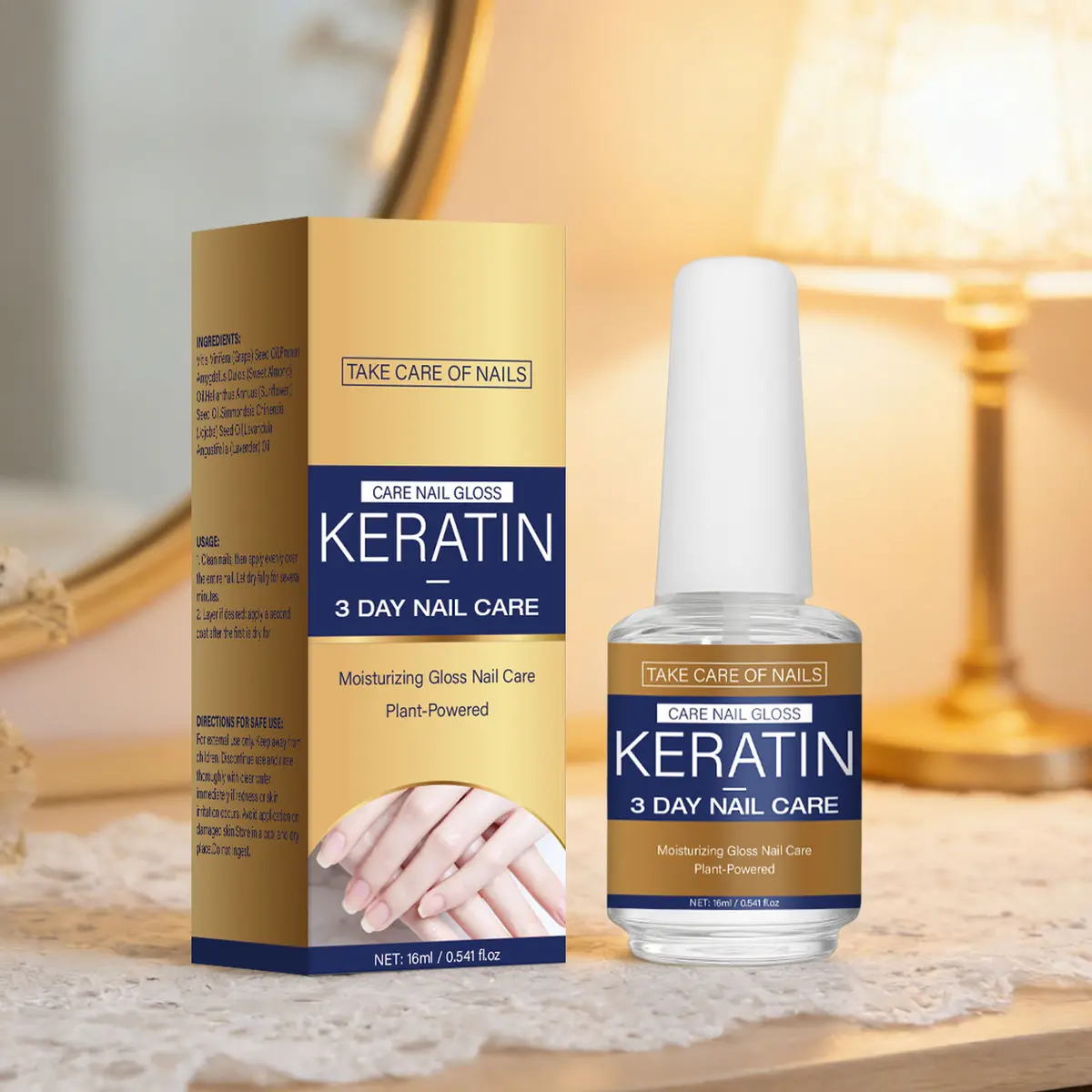 Keratin 3-Day Nail Care