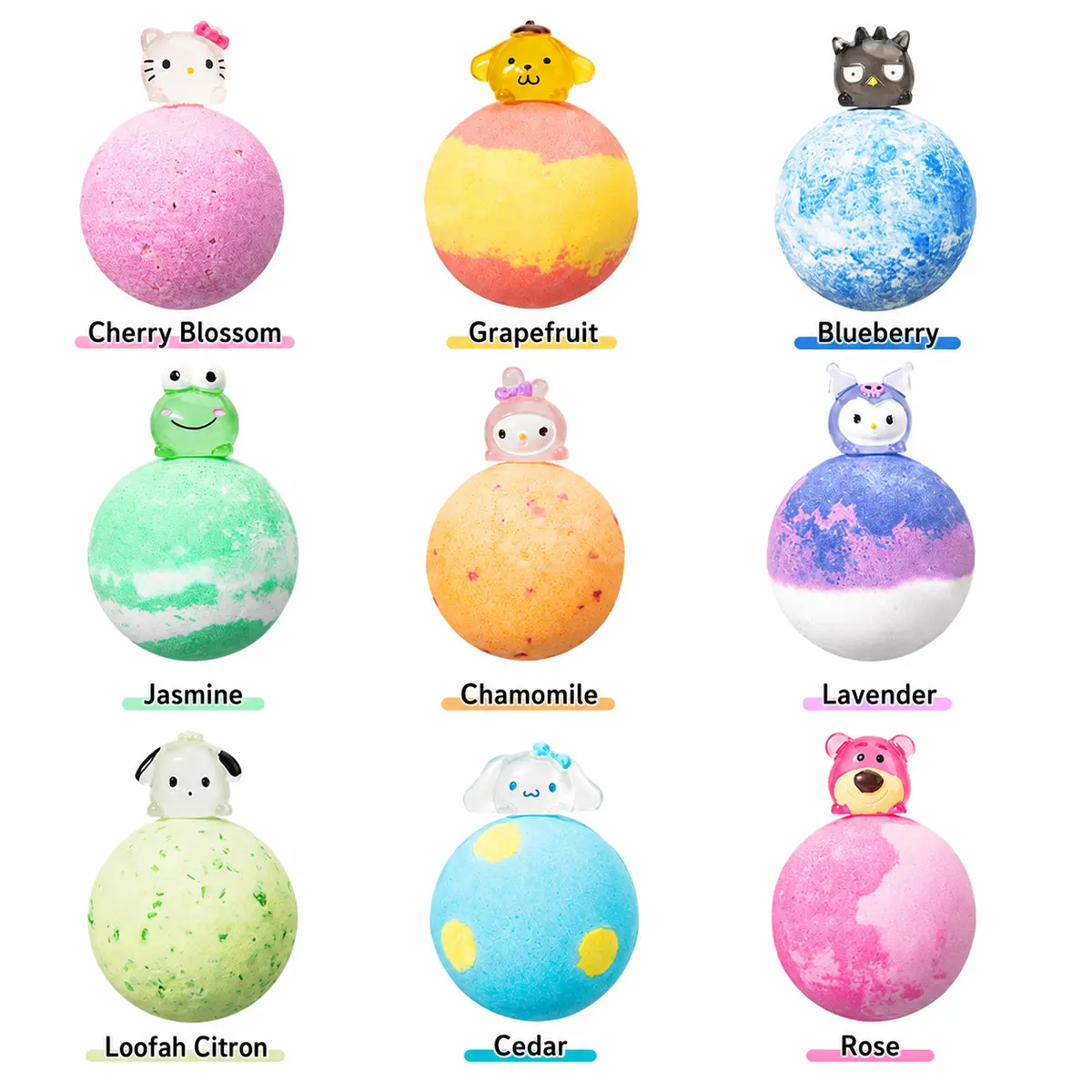 Light-Up Toy Bath Bombs – 100 g