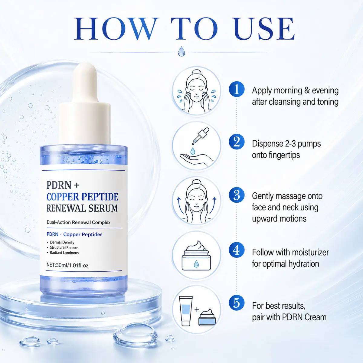 PDRN + Copper Peptide Renewal Serum detail 3