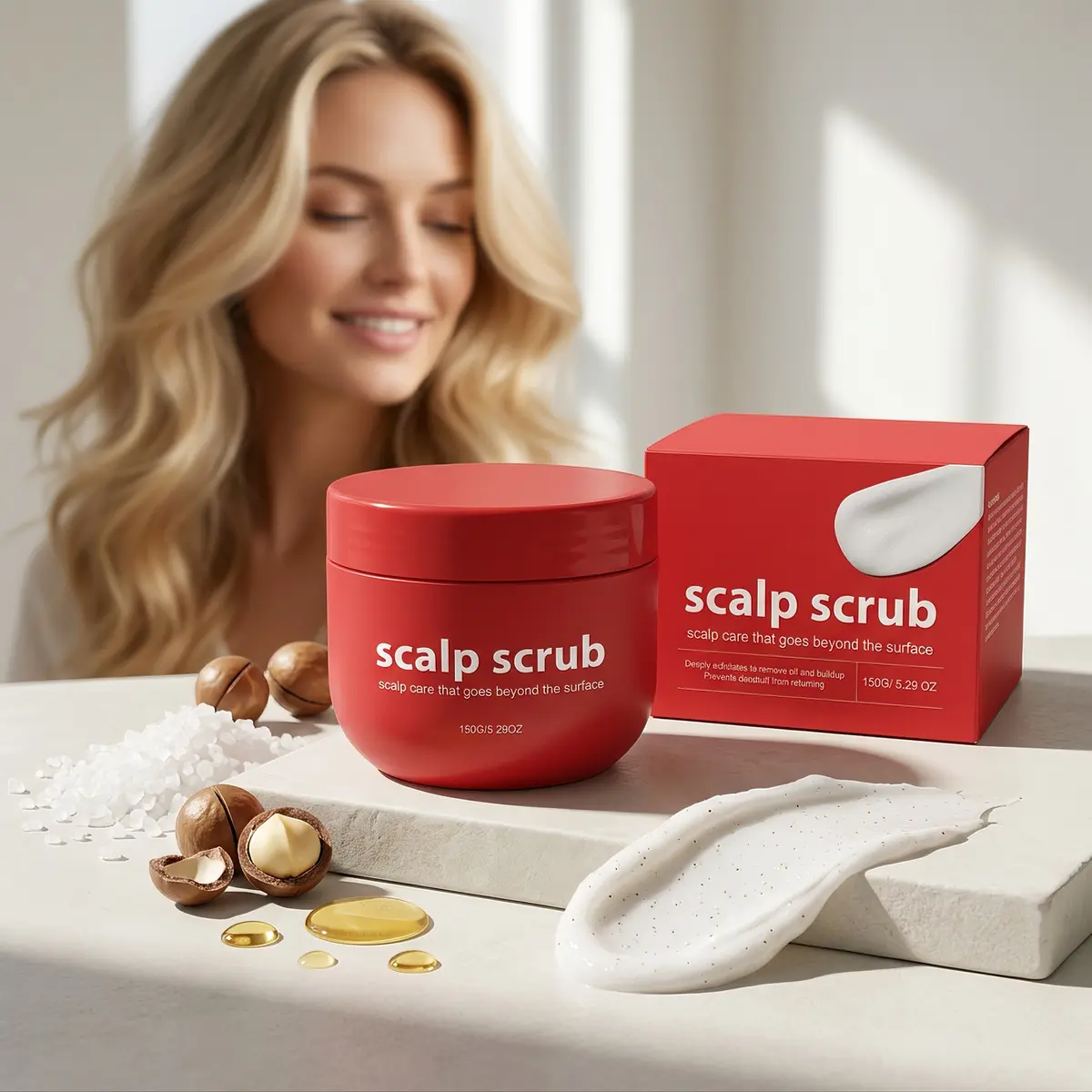 Refreshing Red Scalp Scrub detail 2