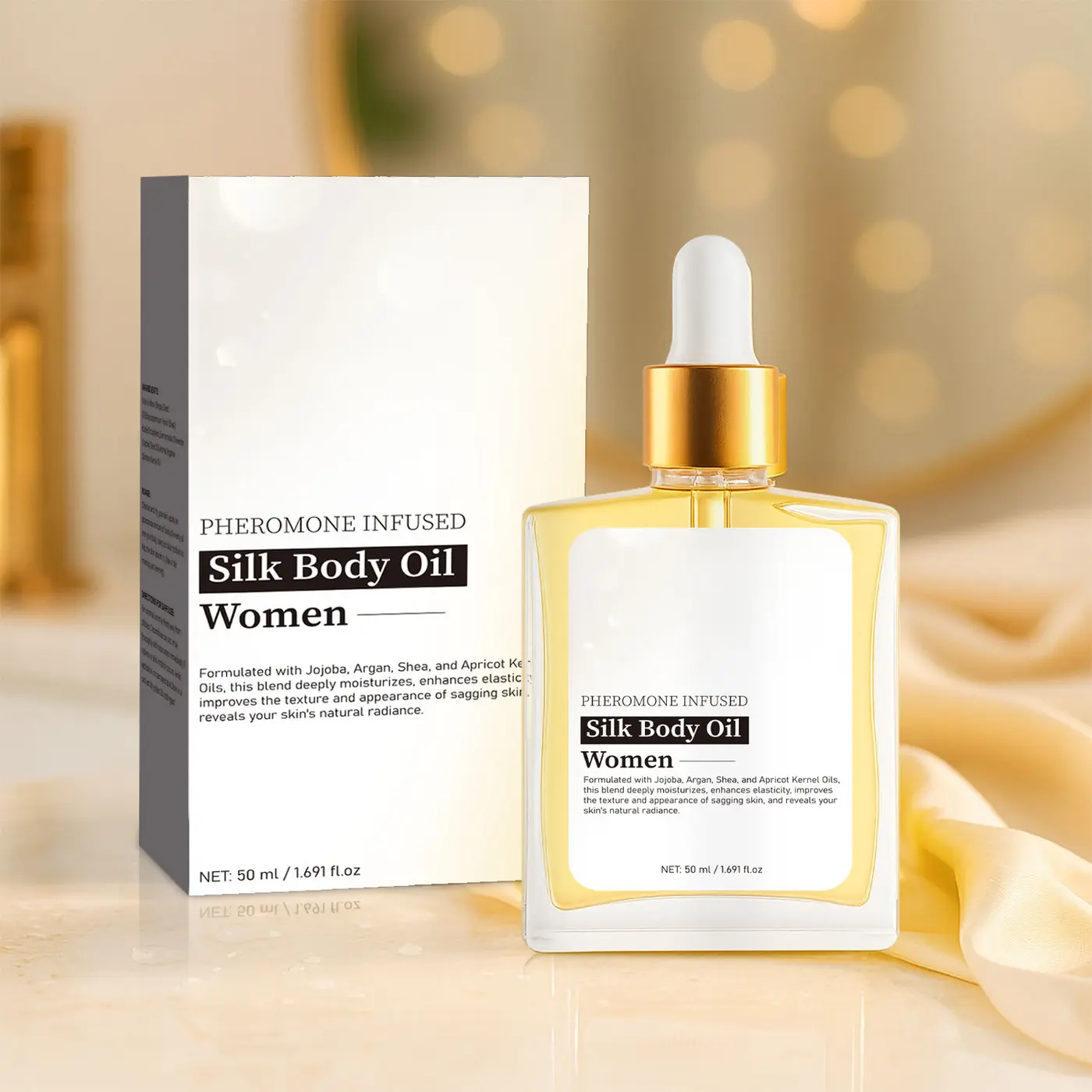 Silk Body Oil for Women