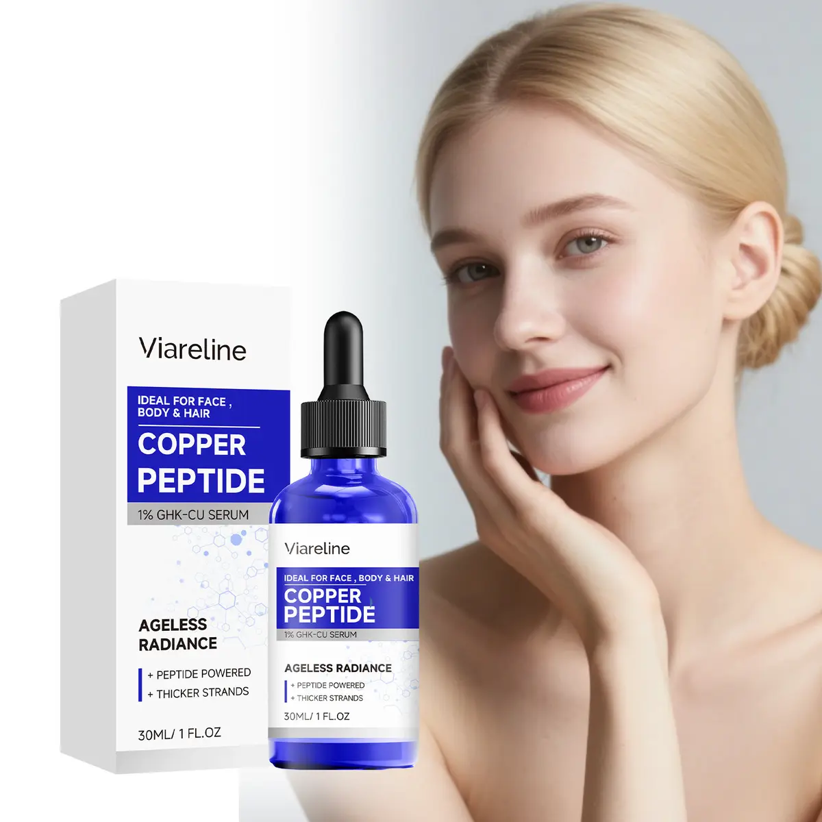 Viareline Copper Peptide Serum